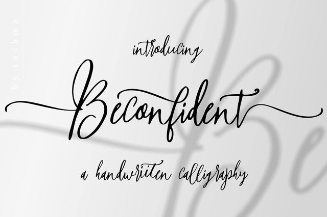 Beconfident Font BonjourType 