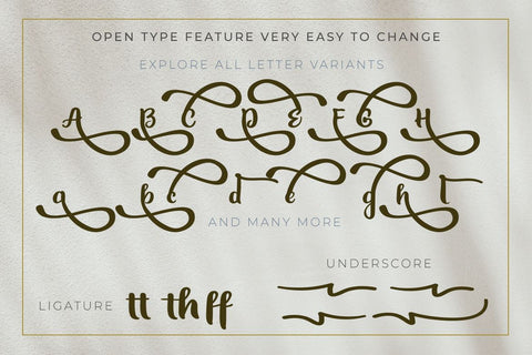 Bedepa Font twinletter 