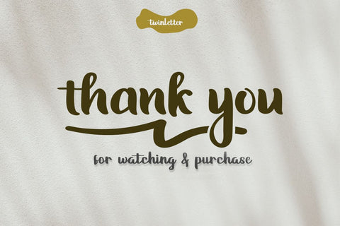 Bedepa Font twinletter 