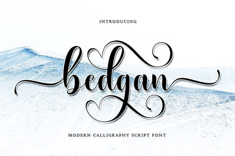 Bedgan Font BungStudio 