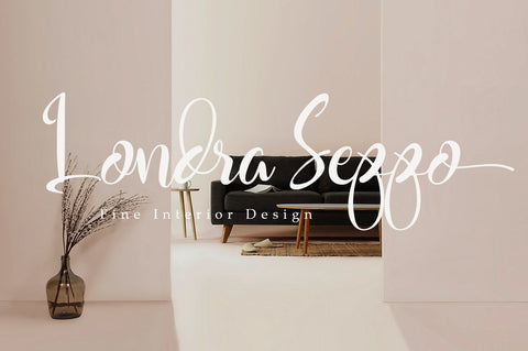 Bedposka smooth signature font SVG Akrt Std 