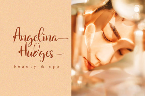 Bedposka smooth signature font SVG Akrt Std 