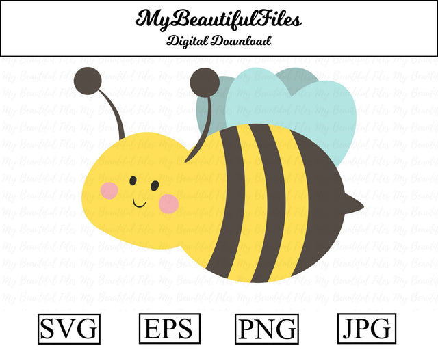 bee - Animal SVG MyBeautifulFiles 