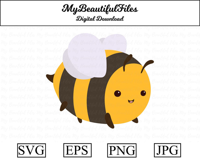 Bee - Animal SVG MyBeautifulFiles 
