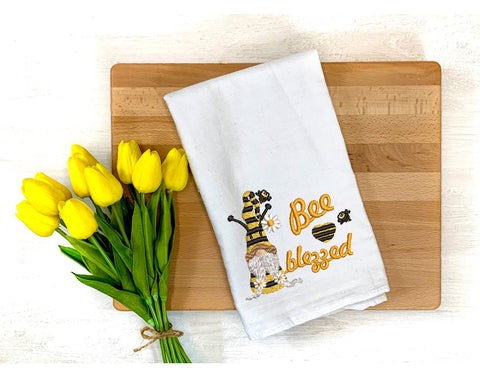 Bee Blezzed Gnome Machine Embroidery Design Embroidery/Applique DESIGNS Angie 
