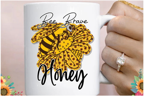 Bee Brave Honey Sublimation Sublimation Jagonath Roy 