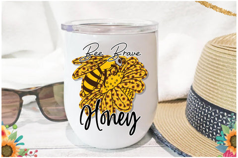 Bee Brave Honey Sublimation Sublimation Jagonath Roy 