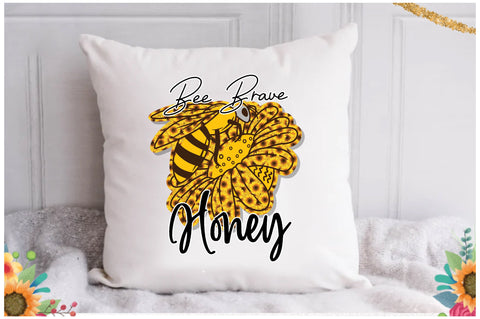 Bee Brave Honey Sublimation Sublimation Jagonath Roy 