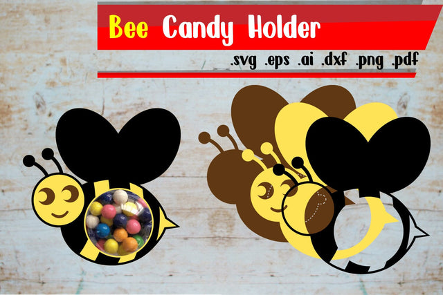 Bee Candy Holder/Candy Dome 3D Paper zafrans studio 