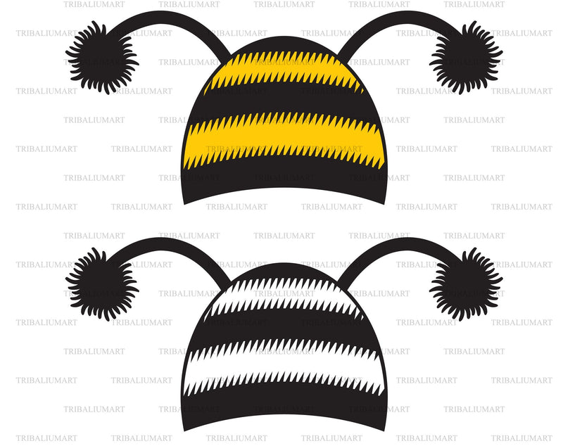 Bee cap SVG TribaliumArtSF 