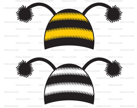 Bee cap SVG TribaliumArtSF 