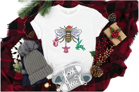 Bee Christmas Sublimation Sublimation Jagonath Roy 