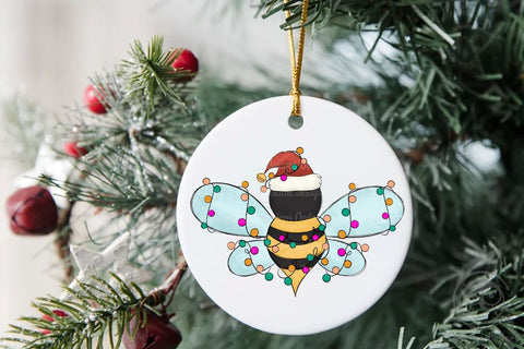 Bee Christmas Sublimation Sublimation LAM HOANG THUY 