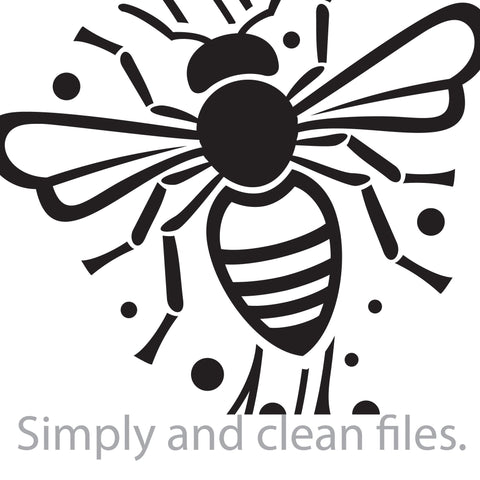 Bee frame SVG TribaliumArtSF 