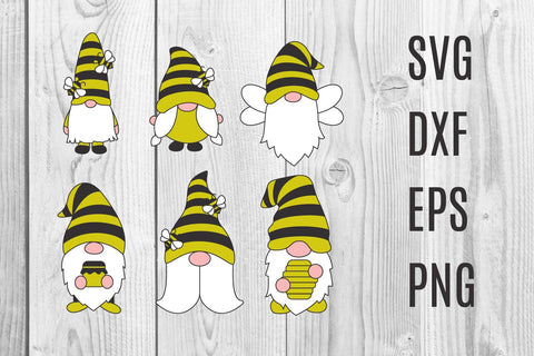 Bee gnomes clip art png, svg SVG dadan_pm 