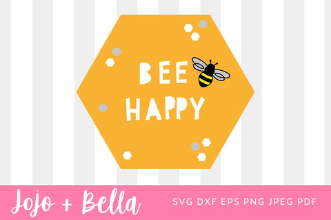 Bee Happy SVG, Bee happy, Bee kind, bee bundle file, honey bee, svg, png, bundle | Bee SVG Bundle, Bee Kind Svg, Bee Saying Bee Trails Svg SVG Jojo&Bella 