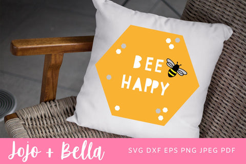 Bee Happy SVG, Bee happy, Bee kind, bee bundle file, honey bee, svg, png, bundle | Bee SVG Bundle, Bee Kind Svg, Bee Saying Bee Trails Svg SVG Jojo&Bella 