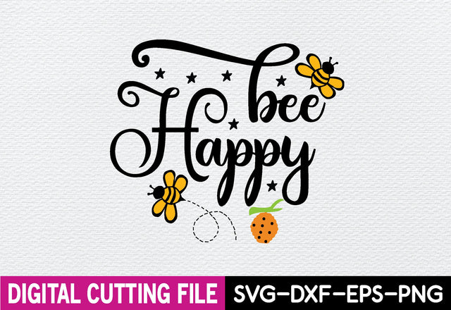 bee happy svg SVG designstore 