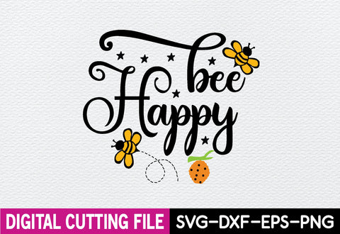 bee happy svg SVG designstore 