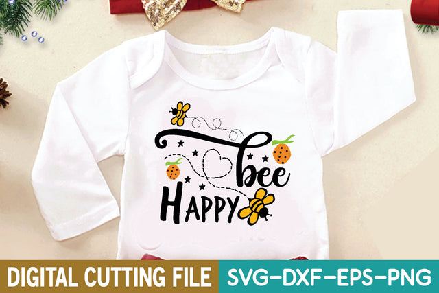 Bee Happy Svg SVG designstore 