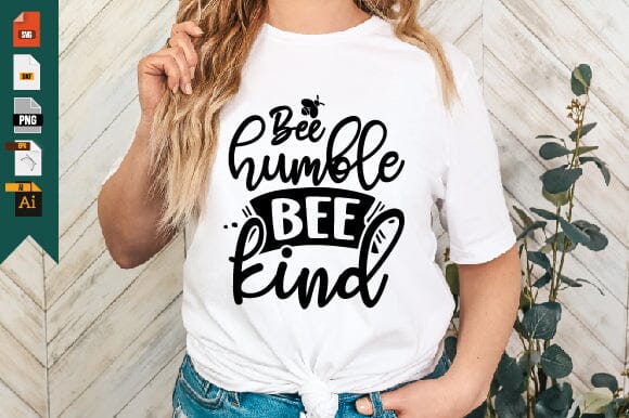 Bee Humble Bee Kind SVG Craftlabsvg24 