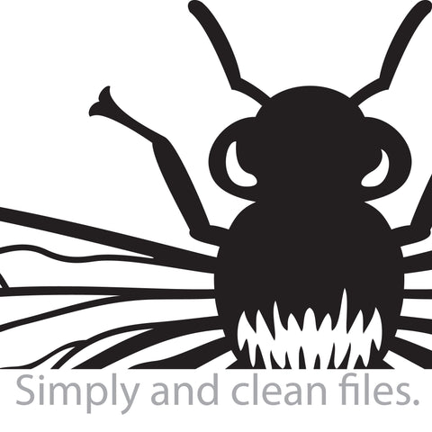 Bee insect SVG TribaliumArtSF 