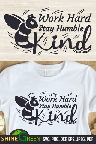 Bee Kind - Be Kind SVG SVG Shine Green Art 