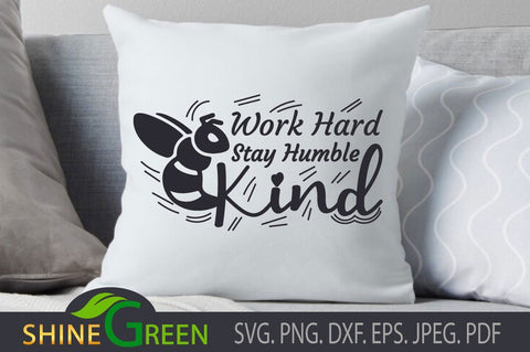Bee Kind - Be Kind SVG SVG Shine Green Art 