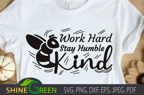 Bee Kind - Be Kind SVG SVG Shine Green Art 
