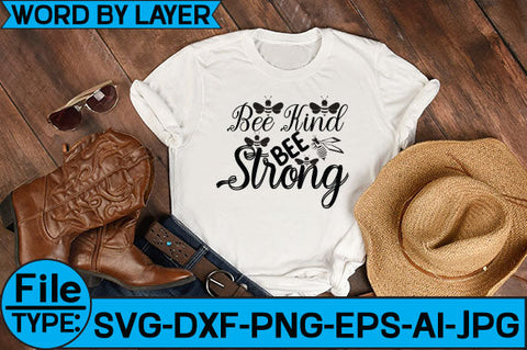 Bee Kind Bee Strong SVG Cut File SVG Studio Innate 