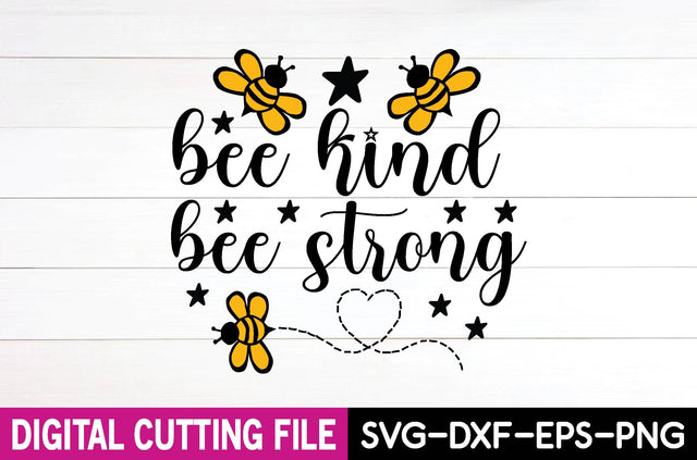 bee kind bee strong SVG md faruk hossain 