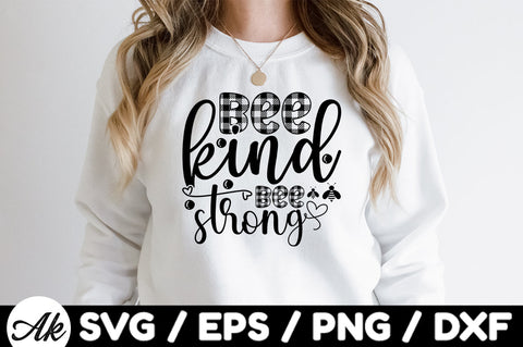 Bee kind bee strong svg SVG akazaddesign 