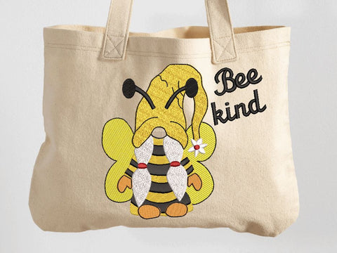 Bee Kind Gnome Girl Machine Embroidery Design Embroidery/Applique DESIGNS Angie 