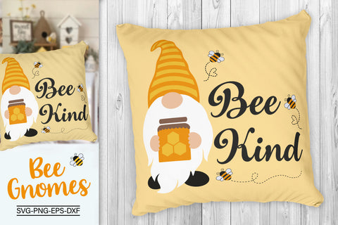 Bee Kind Gnome Svg, Honey Bee Svg, Gnome Svg SVG SvgMonkeys 