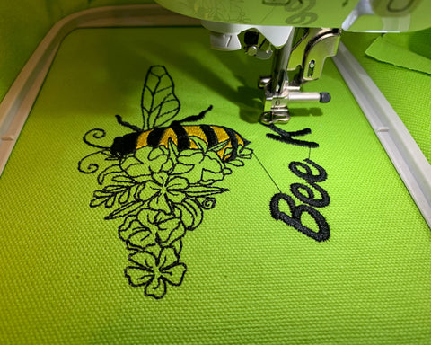 Bee Kind Machine Embroidery Design Embroidery/Applique DESIGNS Canada Embroidery 