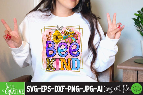 Bee Kind Sublimation Design, Bee Kind Sublimation PNG,Honey Sublimation Design,Bee Gnome Sublimation Design,Bee Sublimation Quotes Sublimation Insomnia Std 
