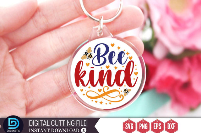 Bee kind SVG, Bee kind SVG DESIGNISTIC 