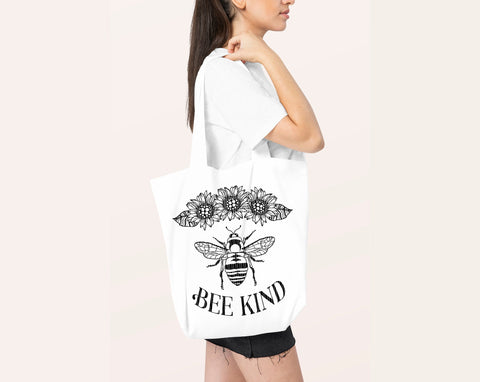 Bee Kind svg, Sunflower bee svg, Bee png, svg files for cricut SVG Pretty Meerkat 