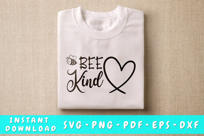 Bee Kind SVG SVG HappyDesignStudio 