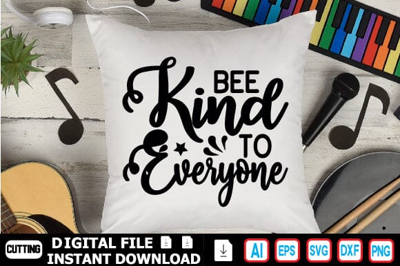 Bee Kind to Everyone SVG Craftlabsvg24 