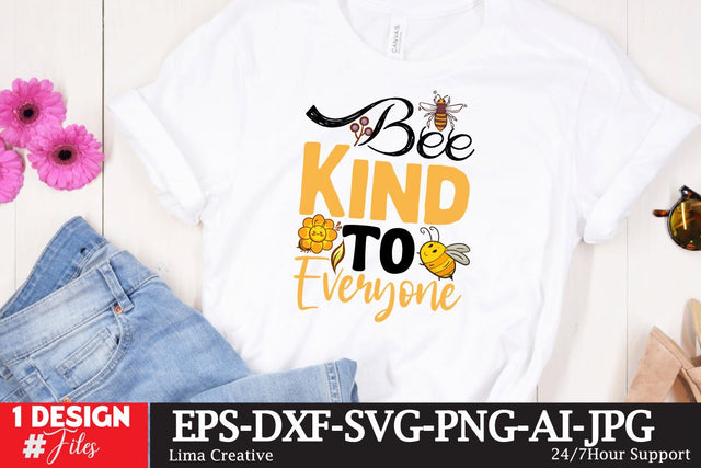 Bee Kind To Everyone SVG Insomnia Std 