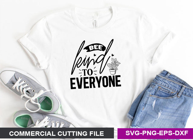 Bee kind to everyone SVG SVG CraftingStudio 