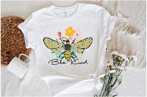 Bee Kind Wild Flower Sublimation Sublimation Jagonath Roy 