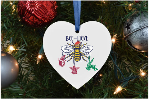 Bee-Lieve Christmas Sublimation Sublimation Jagonath Roy 