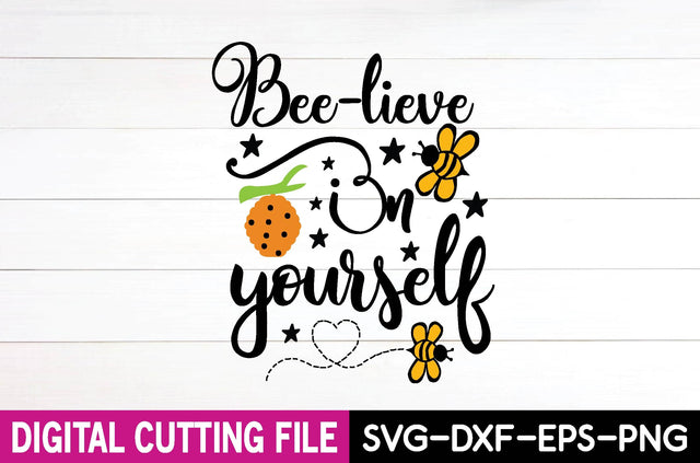 bee-lieve in yourself SVG md faruk hossain 