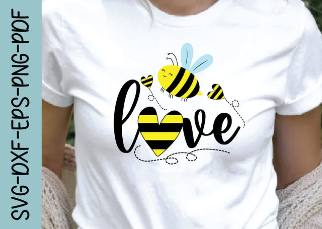 bee love svg SVG designstore 