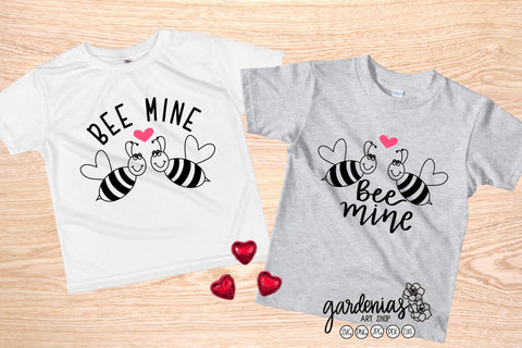 Bee Mine Love SVG SVG Gardenias Art Shop 