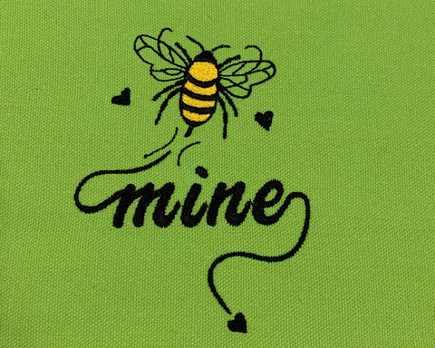 Bee Mine Machine Embroidery Design Embroidery/Applique DESIGNS Canada Embroidery 