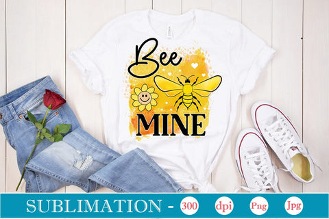 Bee Mine Sublimation SVGs,Quotes and Sayings,Food & Drink,On Sale, Print & Cut Sublimation DesignPlante 503 