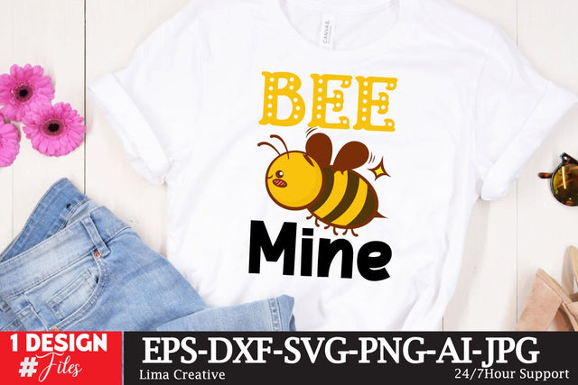 Bee Mine SVG Cute File SVG Insomnia Std 